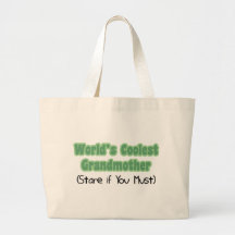 World's Coolest Grandmother Canvas Bag