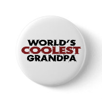 Worlds Coolest Grandpa Pinback Buttons