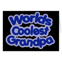 Worlds Coolest Grandpa Greeting Cards
