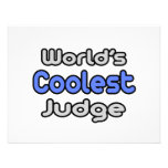World's Coolest Judge Announcements
