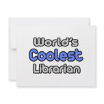 World's Coolest Librarian invitations