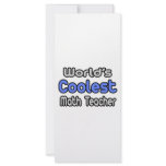 World's Coolest Math Teacher rack cards