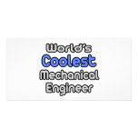 World's Coolest Mechanical Engineer Photo Card Template