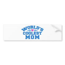 World's Coolest Mom Bumper Stickers