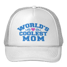World's Coolest Mom Mesh Hats