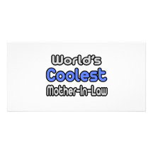 World's Coolest Mother-In-Law Personalized Photo Card