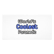 World's Coolest Paramedic Photo Greeting Card