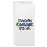 World's Coolest Pilot rack cards