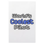 World's Coolest Pilot stationery