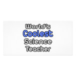World's Coolest Science Teacher photo cards