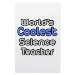World's Coolest Science Teacher stationery