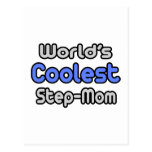 World's Coolest Step-Mom Postcards