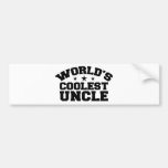 World's coolest Uncle Bumper Sticker