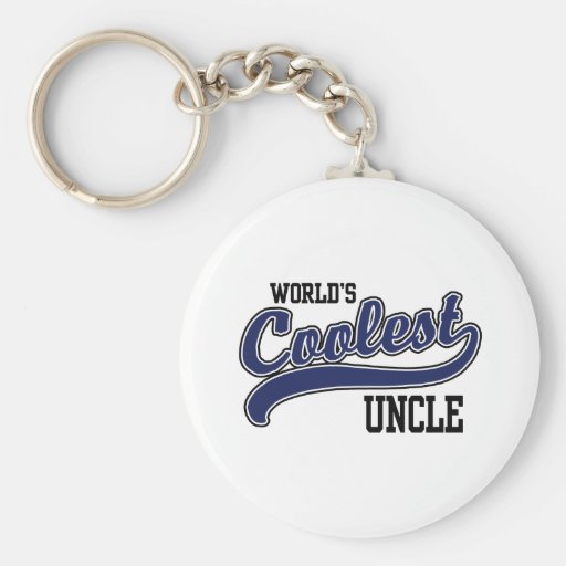 World's Coolest Uncle Key Chain