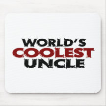 Worlds Coolest Uncle Mouse Mat