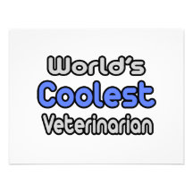 World's Coolest Veterinarian Invitation