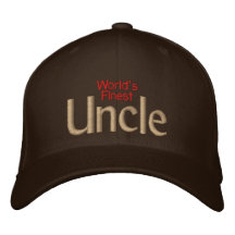 World's Finest Uncle Embroidered Hats