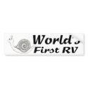 World's First RV Bumper Sticker bumper stickers