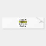 World's Funniest 3rd Grade Teacher Bumper Sticker