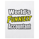 World's Funniest Accountant flyers