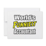 World's Funniest Accountant invitations