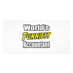 World's Funniest Accountant photo cards
