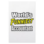 World's Funniest Accountant stationery