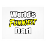 World's Funniest Dad Personalized Invitation