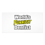 World's Funniest Dentist Photo Card Template