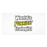 World's Funniest Ecologist Photo Card Template