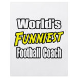 World's Funniest Football Coach Flyers