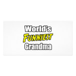 World's Funniest Grandma Picture Card