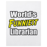 World's Funniest Librarian flyers