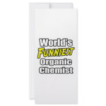 World's Funniest Organic Chemist rack cards