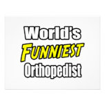 World's Funniest Orthopedist Custom Invites