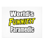 World's Funniest Paramedic Personalized Announcement