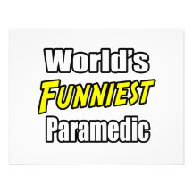 World's Funniest Paramedic Personalized Announcement