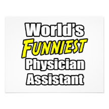 World's Funniest Physician Assistant Custom Invite