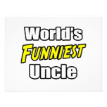 World's Funniest Uncle Custom Invite
