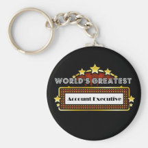 World's Greatest Account Executive Key Chains