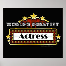 World's Greatest Actress Poster