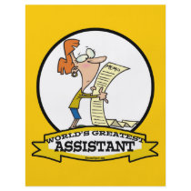 WORLDS GREATEST ASSISTANT WOMEN II CARTOON CUSTOM FLYER