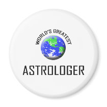 World's Greatest Astrologer Refrigerator Magnets