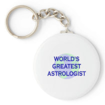 World's Greatest Astrologist Keychain