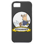 WORLDS GREATEST ATTORNEY MEN III CARTOON iPhone 5 CASE