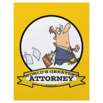 WORLDS GREATEST ATTORNEY MEN III CARTOON FULL COLOR FLYER