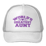 World's Greatest Aunt Mesh Hat