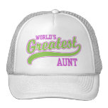 World's Greatest Aunt Mesh Hats