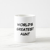 "World's Greatest Aunt" Mug