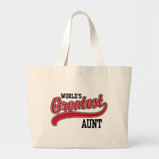 World's Greatest Aunt Tote Bags